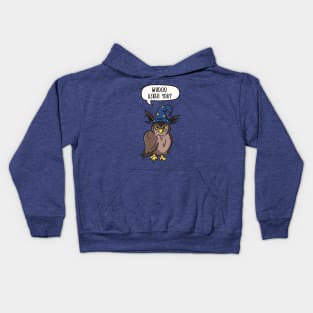 Whoo Asked You? Kids Hoodie